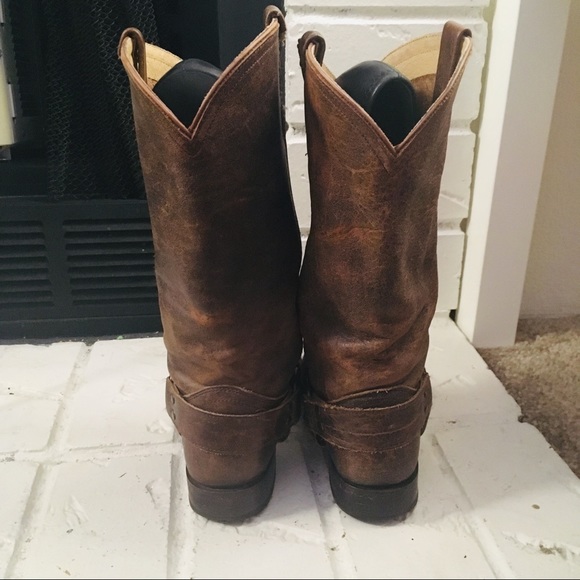 FRYE Rustic Harness Boots - Picture 5 of 7